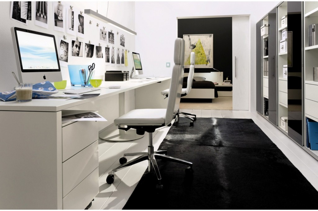 modern-home-office-design-ideas-with-white-ergonomic-chair